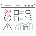 Projektfortschritt und Gesundheitsanalysen in Echtzeit