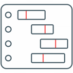 Diagrammes de Gantt pour la planification et l'ordonnancement de la fabrication