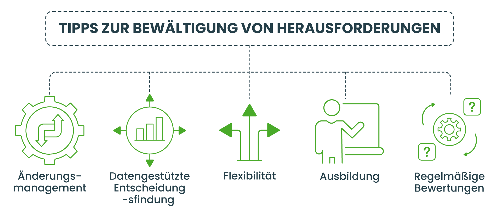 Schritte zur Einführung der Stage-Gate-Methodik